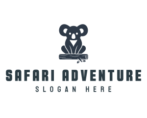 Koala Animal Safari logo design