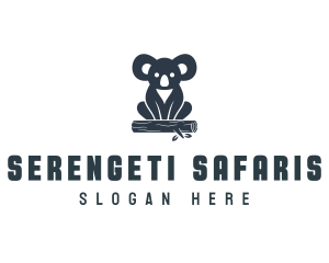 Koala Animal Safari logo design