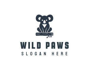 Koala Animal Safari logo design