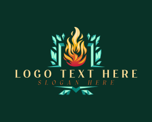 Petrol - Fire Ice Element logo design