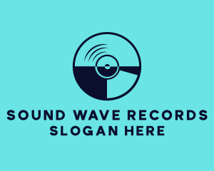 Record - Vinyl Record Disc logo design