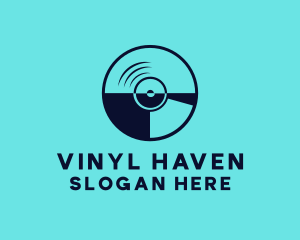 Vinyl - Vinyl Record Disc logo design