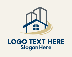 Home Lease - Housing Realty Property logo design