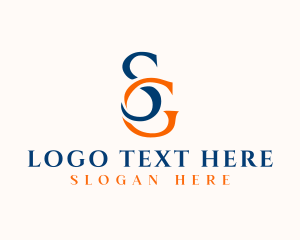 Advertising - Professional Letter SG logo design