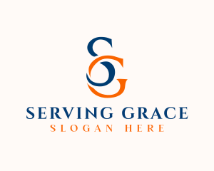 Professional Letter SG logo design