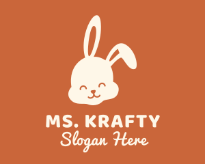 Cute Pet Bunny Logo