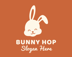 Cute Pet Bunny logo design