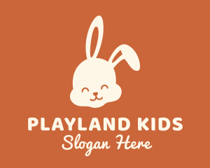 Cute Pet Bunny logo design