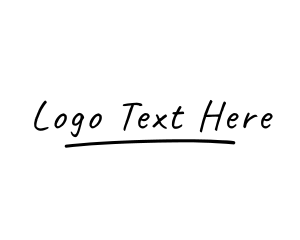 Comic Artist - Elegant Handwritten Signature logo design