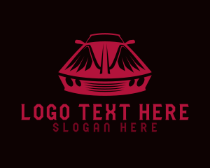 Car - Automotive Wing Garage logo design