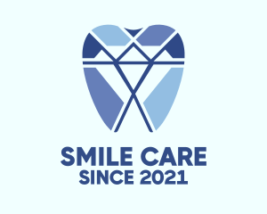 Dentist - Diamond Dental Dentist Tooth logo design