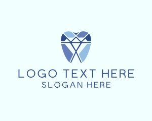 Diamond - Diamond Dental Dentist Tooth logo design