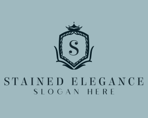 Elegant Royal Shield logo design