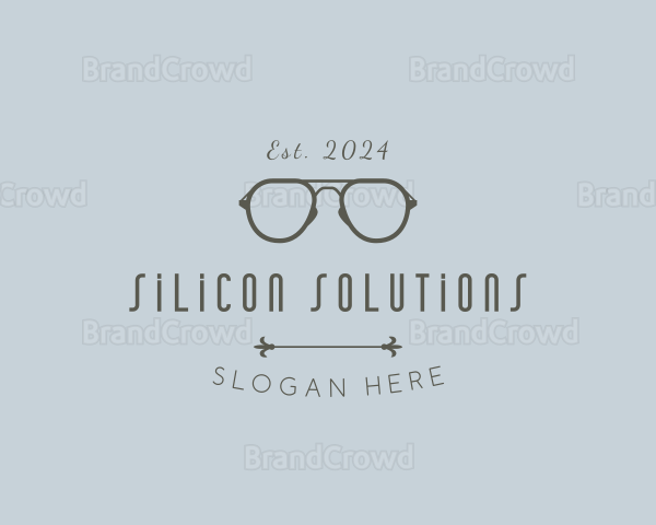 Premium Optical Eyeglasses Logo