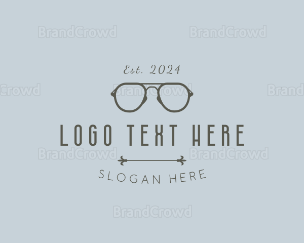 Premium Optical Eyeglasses Logo