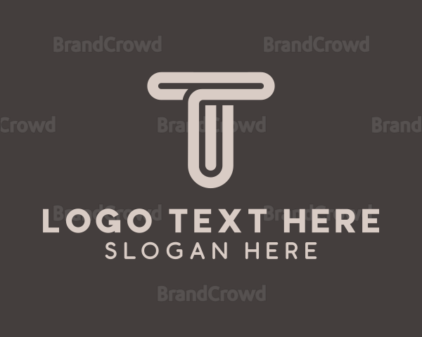 Startup Agency Letter T Logo