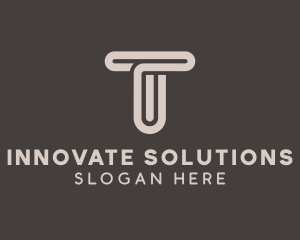 Startup - Startup Agency Letter T logo design