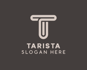 Startup Agency Letter T logo design