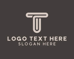 Startup - Startup Agency Letter T logo design