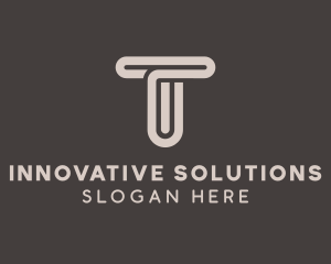 Startup - Startup Agency Letter T logo design