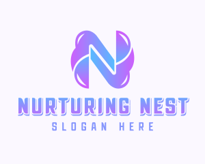 Creative Studio Letter N logo design