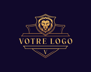 Luxury Lion Security Logo
