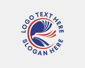 Usa - Bald Eagle USA Veteran logo design