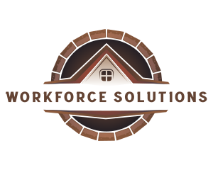 Labor - Brick Tiles Roofing logo design