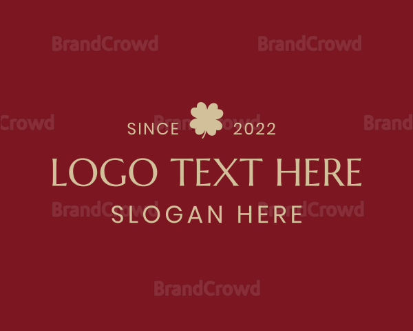Elegant Organic Wordmark Logo