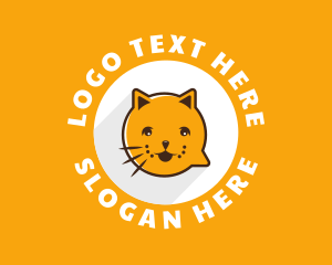 Veterinary - Cat Chat SMS logo design