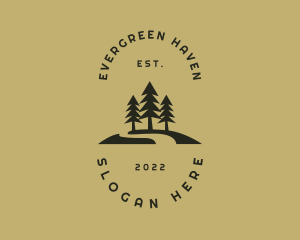 Trees - Explore Nature Park logo design