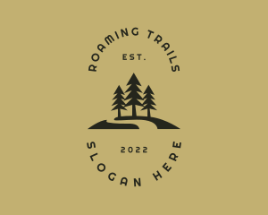 Wander - Explore Nature Park logo design