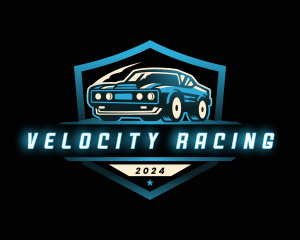 Muscle Car Automotive logo design