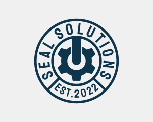 Seal - Power Gear Seal logo design