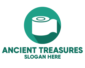 Toilet Roll Tissue Paper logo design