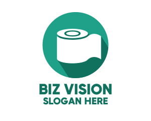 Toilet Roll Tissue Paper logo design