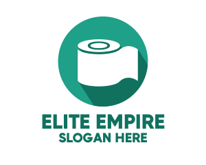 Toilet Roll Tissue Paper logo design