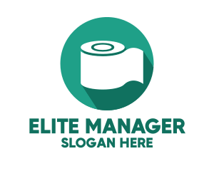 Toilet Roll Tissue Paper logo design