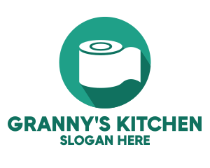 Toilet Roll Tissue Paper logo design