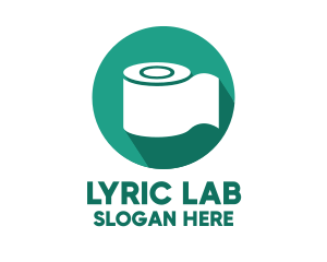 Toilet Roll Tissue Paper logo design