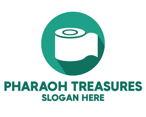 Toilet Roll Tissue Paper logo design