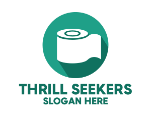 Toilet Roll Tissue Paper logo design