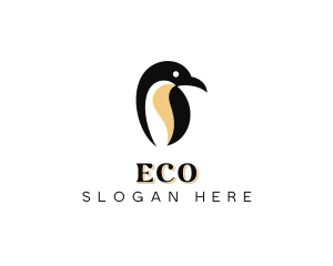 Penguin Animal Zoo Logo