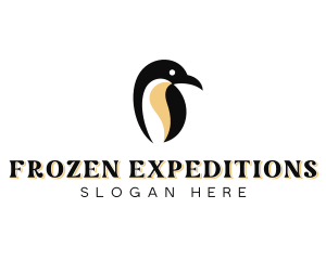 Penguin Animal Zoo logo design