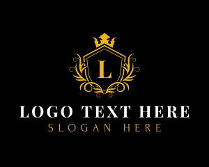 Lawyer - Royalty University Shield logo design