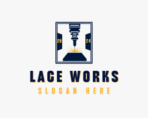 Industrial Laser Metalworks logo design