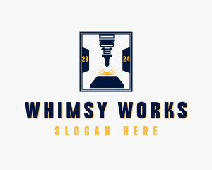 Industrial Laser Metalworks logo design