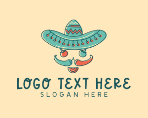 Salsa - Mexican Chili Spices logo design