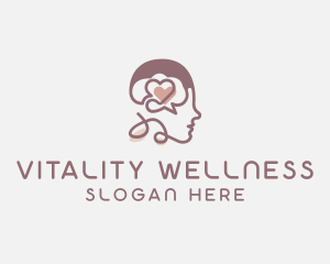 Mental Health Wellness logo design