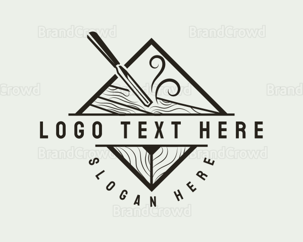 Wood Carving Chisel Logo